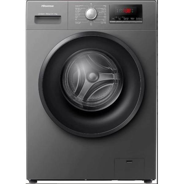 Hisense 9kg Front Load Washing Machine (Titanium Grey) – A+++ Energy Rating, 1200 RPM & Snowflake Drum