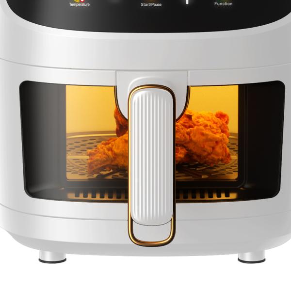 Home Musk ​Smart Digital Air Fryer (5.5L) with Panoramic Visual Basket