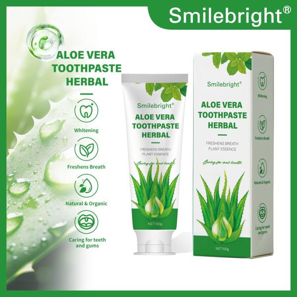 Smilebright Aloe Vera Herbal Toothpaste