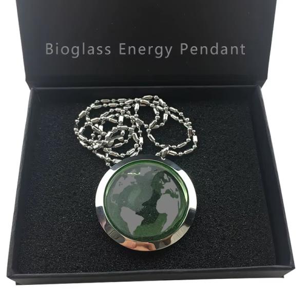Bio Glass Alpha Spin 3500ions Disc Energy Pendant