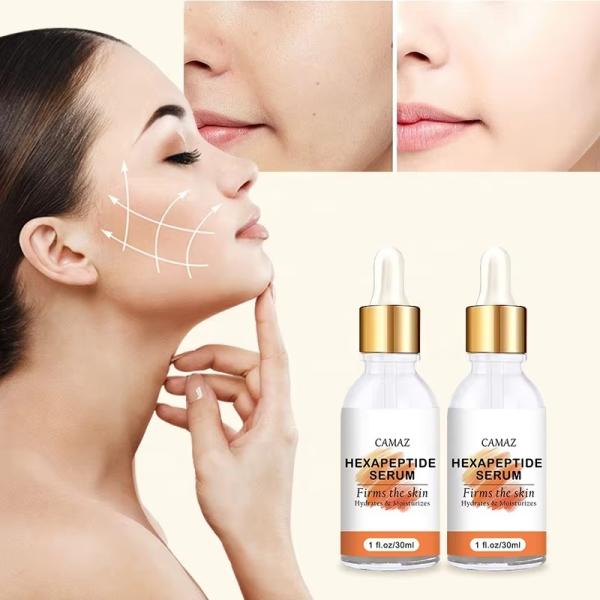 Anti-Aging Firming Serum Skin Care with Hexapeptide Multi-Peptide for Wrinkle Reduction