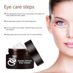 Ageless Eye Cream for Instant Eye Bag Removal Anti-Wrinkles Firming Lifting Beauty Snake Venom OEM Dark Cream