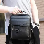 JEEP PU Leather Men’s Crossbody Sling Bag